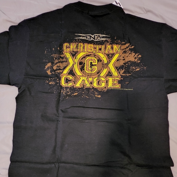 Tna Cristian cage men's tshirt Size L - Picture 3 of 5